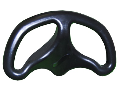 Steuerrad Snowpower Schwarz