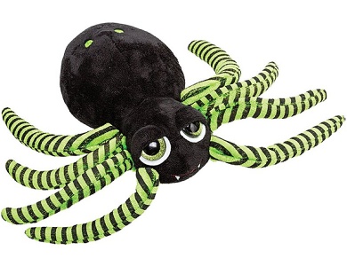 Spinne Schwarz/Grün 23cm