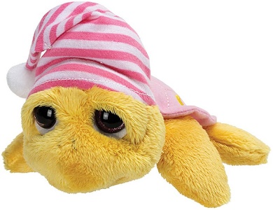 Schildkröte Glow in the dark Rosa 16cm