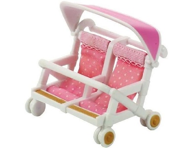 Sylvanian Families Zwillings-Kinderwagen (4533)