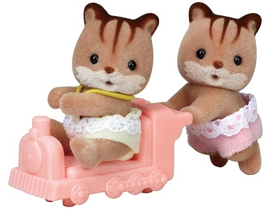 Sylvanian Families Walnuss Eichhrnchen Zwillinge (5421)