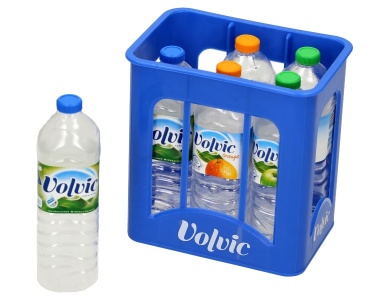 Volvic Getränke Kiste