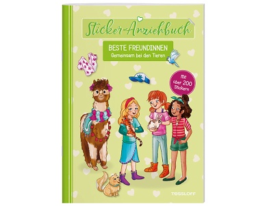 Sticker- Anziehbuch - Beste Freundinnen