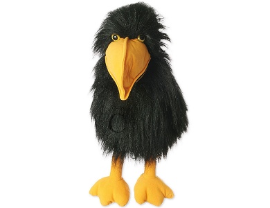 Handpuppe Krähe 74cm