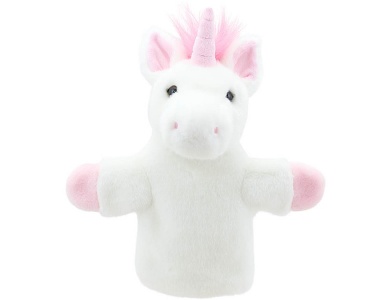 Handpuppe Einhorn 28cm