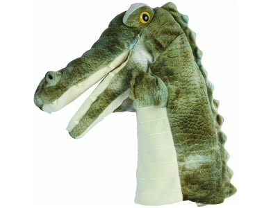 Handpuppe Krokodil 28cm