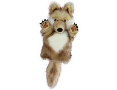 Handpuppe Wolf 28cm