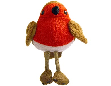 The Puppet Company Fingerpuppe Rotkehlchen (13cm)