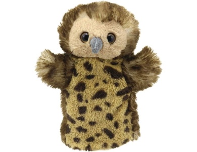 Handpuppe Eule 25cm