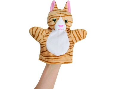 Handpuppe Katze 21cm