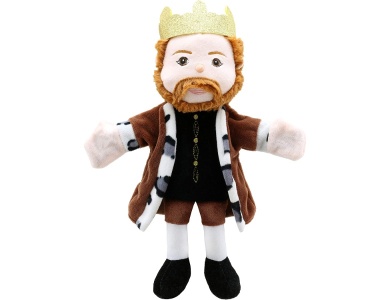 Handpuppe Knig 38cm