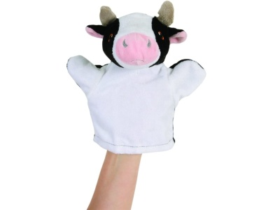 Handpuppe Kuh 21cm