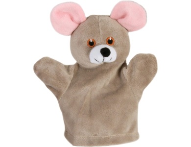 Handpuppe Maus 21cm