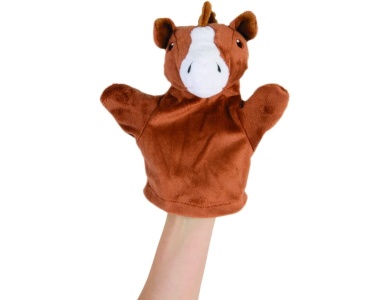 Handpuppe Pferd 21cm