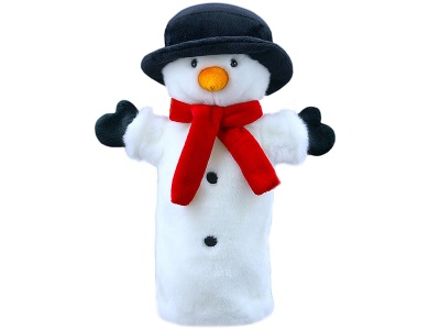 The Puppet Company Handpuppe Schneemann (38cm)