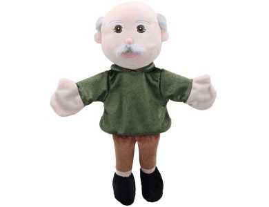 Handpuppe Grossvater 38cm