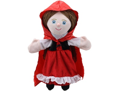 Handpuppe Rotkppchen 38cm