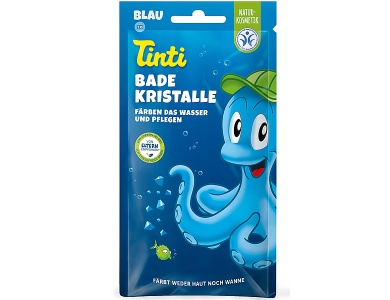 Badekristalle Blau