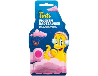 Tinti Wolken Badezauber Pink (50g)
