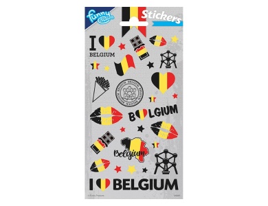Totum Aufkleberbogen Belgien