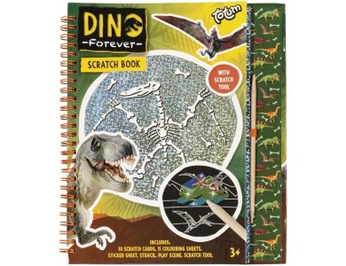Totum Dino Forever Rubbelbuch