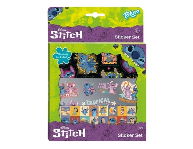 Totum Lilo & Stitch Disney Stitch - Aufkleber-Set