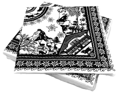 Trendform Papierservietten Swiss Tradition (20Teile)