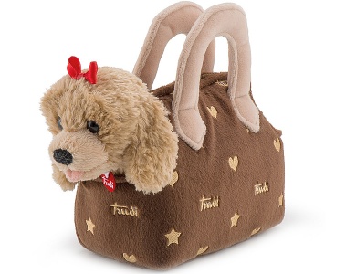 Cocker in Tasche Braun