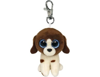 Ty Beanie Boo's Clip Muddles Dog, 7 cm