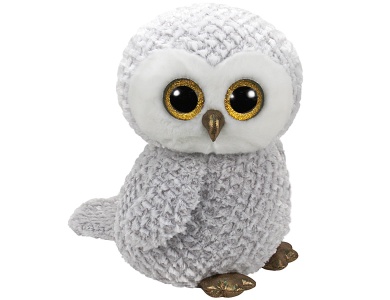 Owlette Eule Weiss 42cm