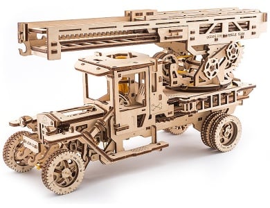 Ugears Feuerwehr-Drehleiter (537Teile)