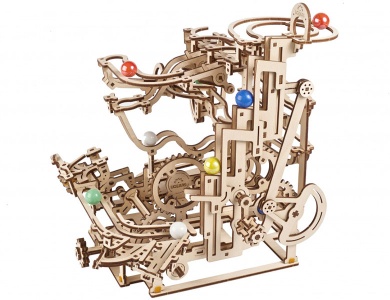 Ugears Murmel-Kettenbahn-Bausatz (315Teile)