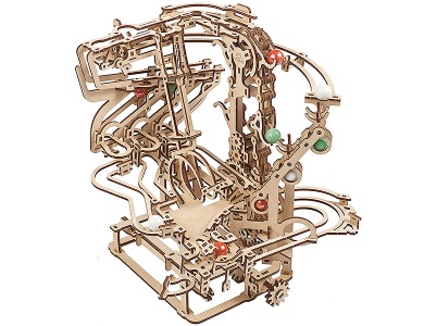 Ugears Murmel-Kettenbahn-Bausatz (400Teile)