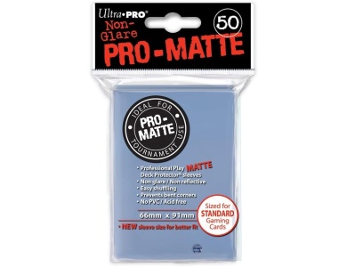 Ultra Pro Clear PRO-Matte Deck Protector Standard (50)