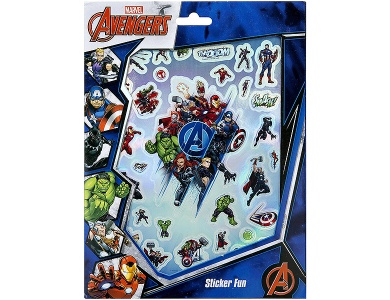 Undercover Stickerset Avengers