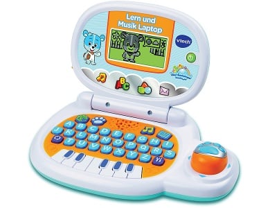 Lern und Musik Laptop