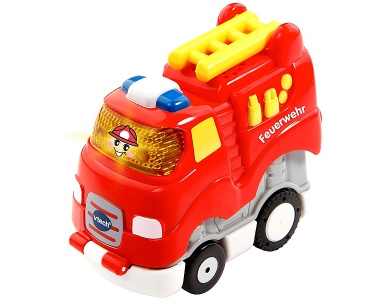 Feuerwehr mit Leiter
