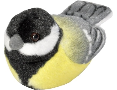 Wild Republic Kohlmeise mit Vogelrufen (18cm)