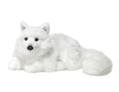 Polarfuchs liegend 25cm