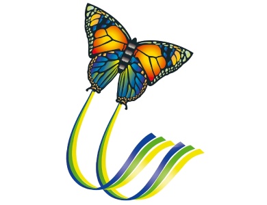 Einleinerdrachen Butterfly