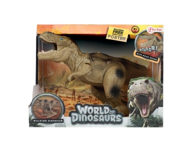 Toi-Toys World of Dinosaurs Dino T-Rex beim Gehen mit Ton
