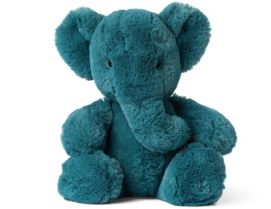 Elefant Ebu Blaugrün 29cm