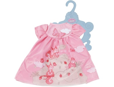 Kleid Eichhrnchen rosa 43cm