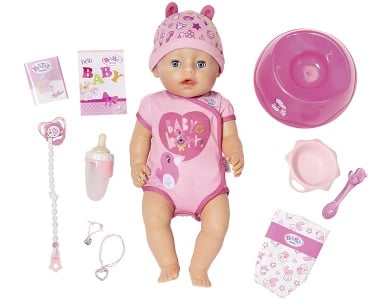 Puppe Soft Touch Blue Eyes 43cm