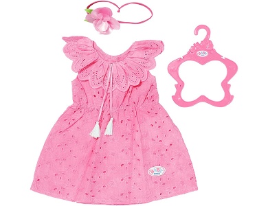 Trendy Blumenkleid 43cm