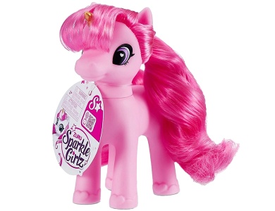 Sparkle Girlz Cabrio Mit Puppe – Rosa Spielzeugauto Für Mädchen, 10,5 Zoll, Von ZURU – Inkl. Puppe & Outfit
