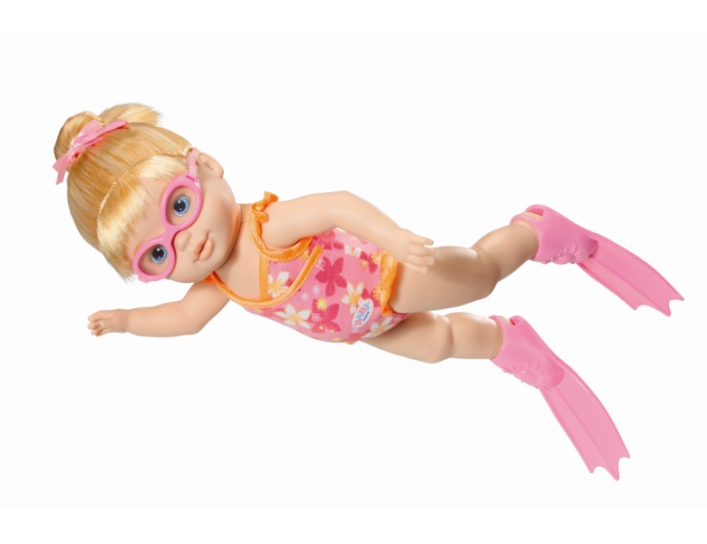 meinspielzeug - Zapf Creation My Little Baby Born Puppe I can Swim | Spielpuppen
