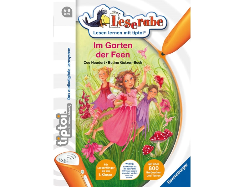 Ravensburger tiptoi Leserabe Im Garten der Feen