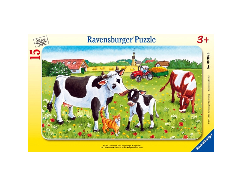Ravensburger Rahmenpuzzle Auf der Kuhweide