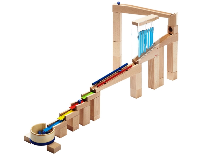 HABA Kullerb� Kugelbahn Grundpackung Kl�nge